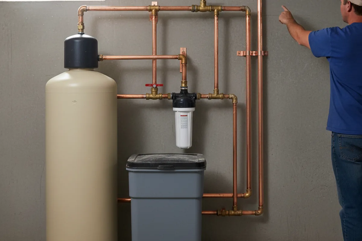 Whole-house water treatment system installed in Morrison